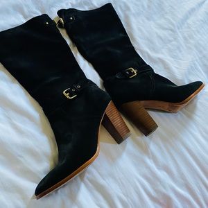 Coach leather boots/like new
